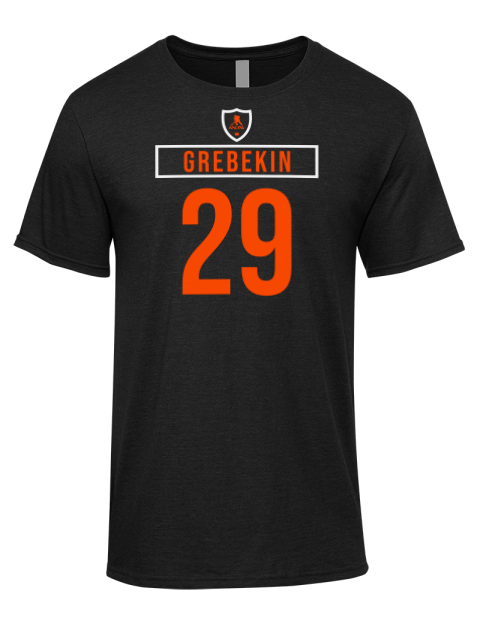 Away Jersey Nikita Grebekin Premium Ring-Spun Cotton Unisex T-Shirt | Swagsta