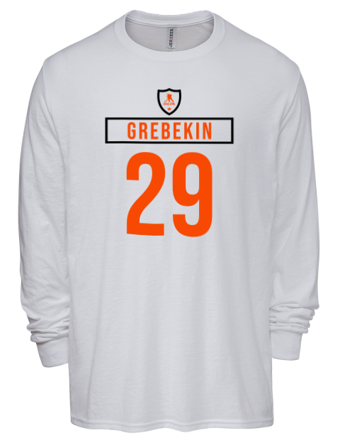 Home Jersey Nikita Grebekin Men's Premium Blend Long Sleeve-T-Shirt | Swagsta