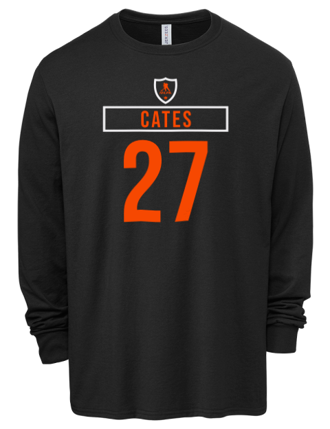 Away Jersey Noah Cates Men's Premium Blend Long Sleeve-T-Shirt | Swagsta