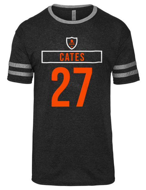 Away Jersey Noah Cates Men's Tri-Blend T-Shirt | Swagsta