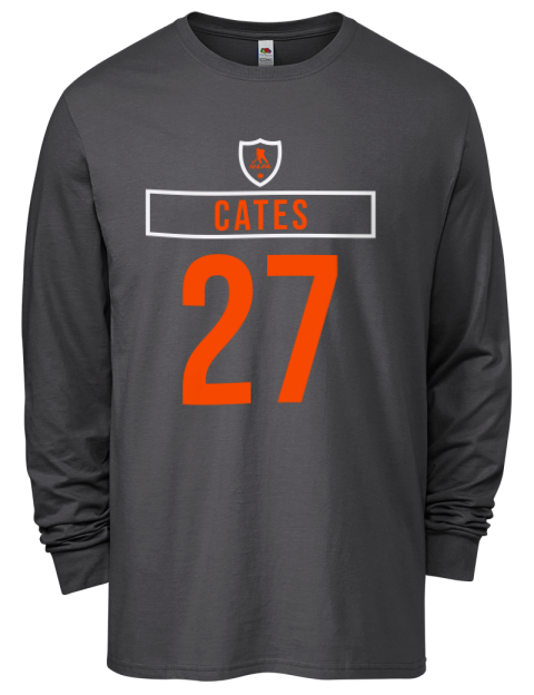 Away Jersey Noah Cates Men's Long-Sleeve T-Shirt | Swagsta