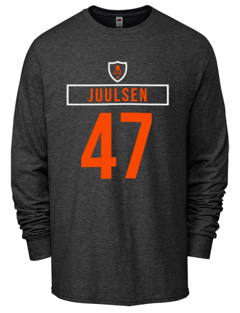 Away Jersey Noah Juulsen Men's Long-Sleeve T-Shirt | Swagsta