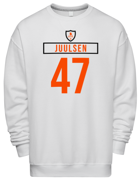 Home Jersey Noah Juulsen Premium Unisex Crewneck Sweatshirt | Swagsta