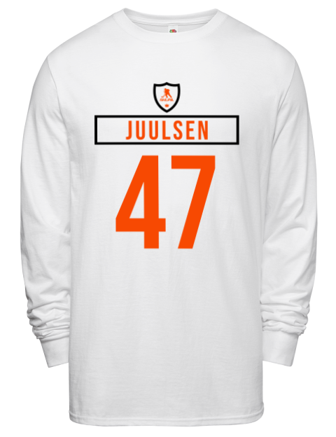 Home Jersey Noah Juulsen Men's Long-Sleeve T-Shirt | Swagsta