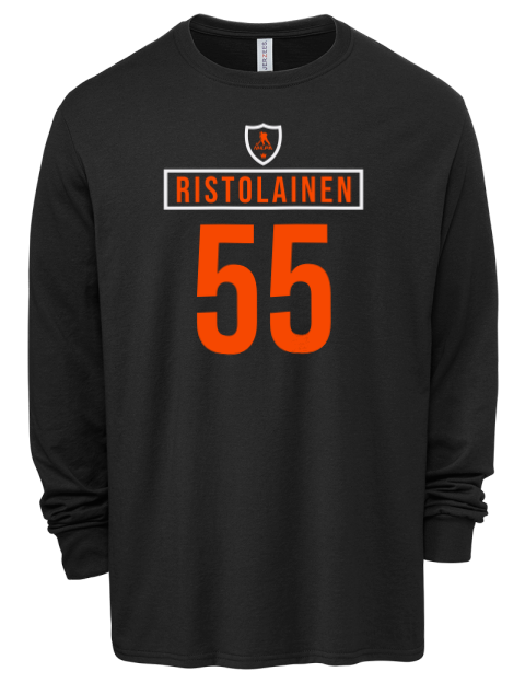 Away Jersey Rasmus Ristolainen Men's Premium Blend Long Sleeve-T-Shirt | Swagsta
