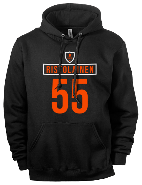 Away Jersey Rasmus Ristolainen Eco Premium Unisex Hooded Sweatshirt | Swagsta