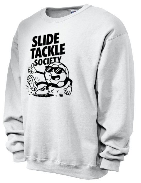 Slide Tackle Society Soccer Unisex Crewneck Sweatshirt | Swagsta