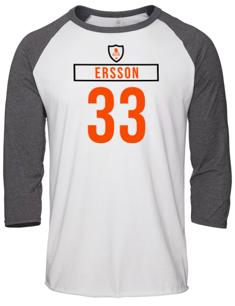 Home Jersey Samuel Ersson Unisex Premium Three-Quarter Raglan T-Shirt | Swagsta