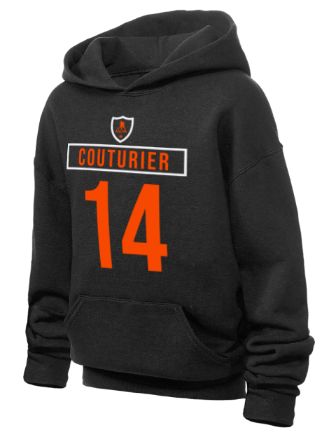 Away Jersey Sean Couturier Youth Hooded Sweatshirt | Swagsta
