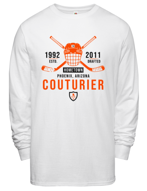 Classic Heritage Sean Couturier Men's Long-Sleeve T-Shirt | Swagsta