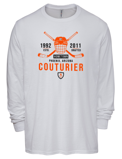 Classic Heritage Sean Couturier Men's Premium Blend Long Sleeve-T-Shirt | Swagsta