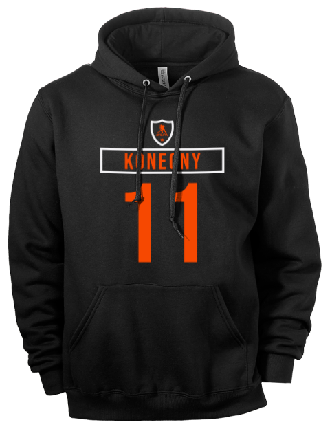 Away Jersey Travis Konecny Eco Premium Unisex Hooded Sweatshirt | Swagsta