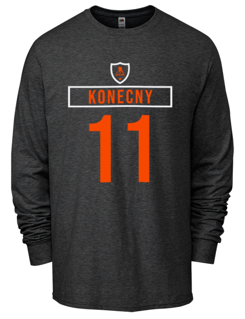 Away Jersey Travis Konecny Men's Long-Sleeve T-Shirt | Swagsta