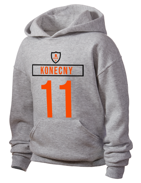 Home Jersey Travis Konecny Youth Hooded Sweatshirt | Swagsta