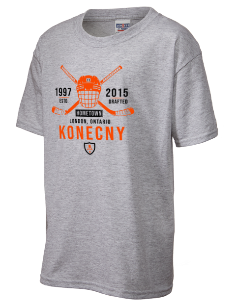 Classic Heritage Travis Konecny Youth T-Shirt | Swagsta