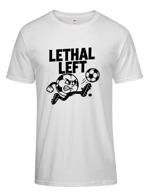 Lethal Left Soccer Men's Premium T-Shirt | Swagsta