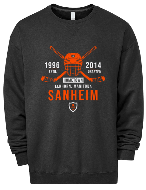 Heritage Travis Sanheim Premium Unisex Crewneck Sweatshirt | Swagsta