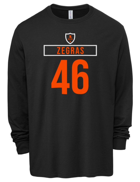 Away Jersey Trevor Zegras Men's Premium Blend Long Sleeve-T-Shirt | Swagsta