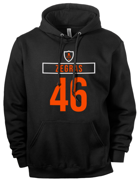Away Jersey Trevor Zegras Eco Premium Unisex Hooded Sweatshirt | Swagsta