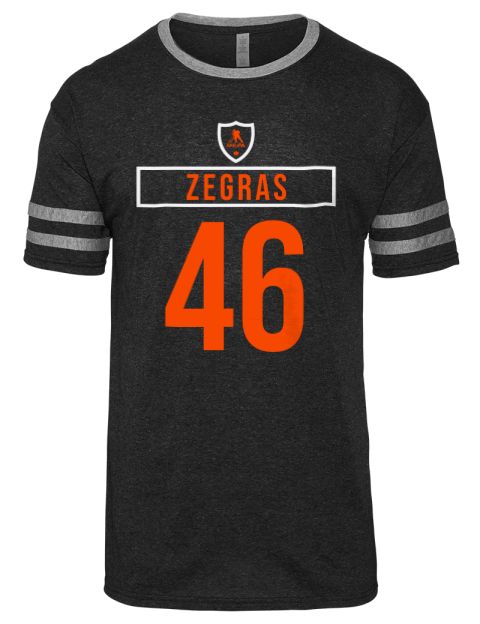 Away Jersey Trevor Zegras Men's Tri-Blend T-Shirt | Swagsta