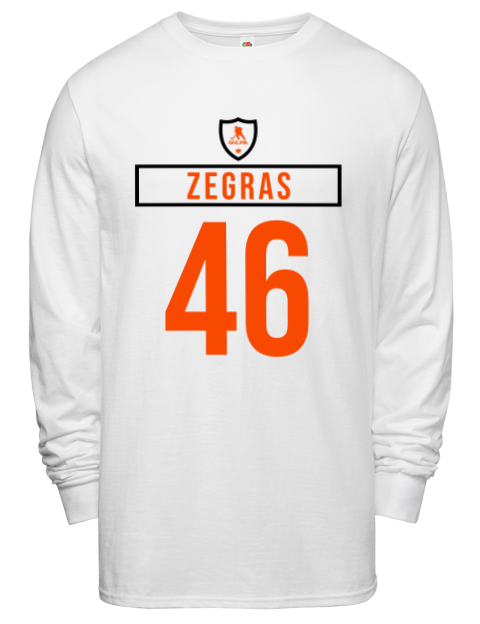 Home Jersey Trevor Zegras Men's Long-Sleeve T-Shirt | Swagsta