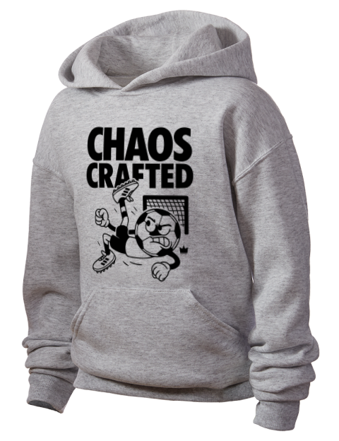 Chaos Crafted Soccer Youth Hooded Sweatshirt | Swagsta