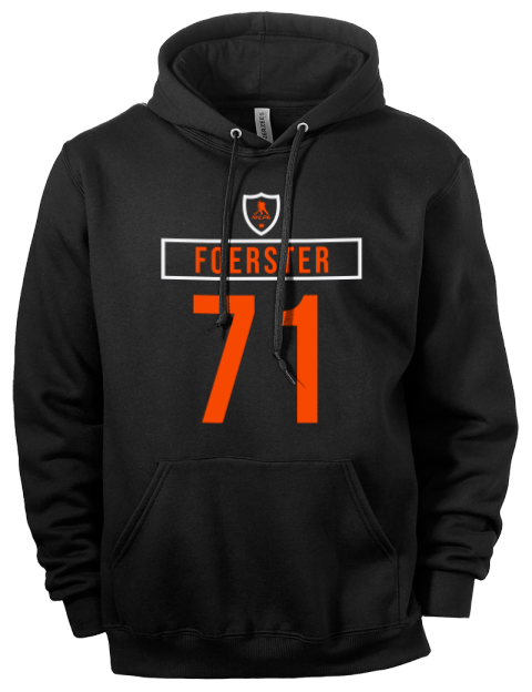 Away Jersey Tyson Foerster Eco Premium Unisex Hooded Sweatshirt | Swagsta