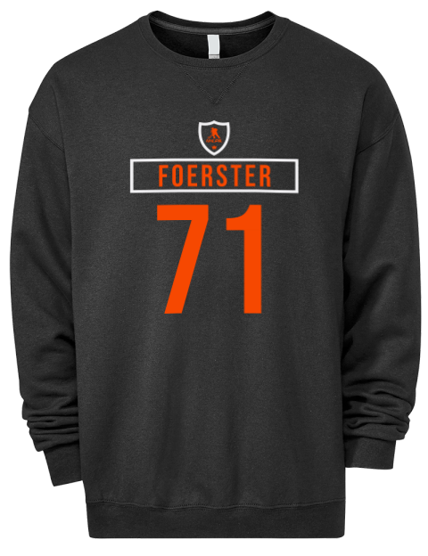 Away Jersey Tyson Foerster Premium Unisex Crewneck Sweatshirt | Swagsta