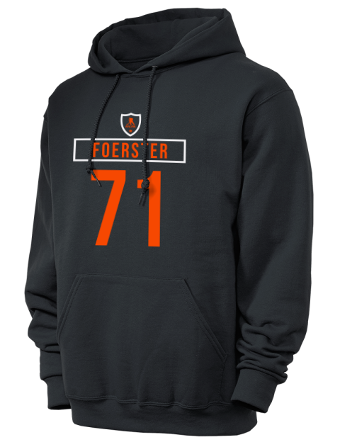 Away Jersey Tyson Foerster Unisex Hooded Sweatshirt | Swagsta