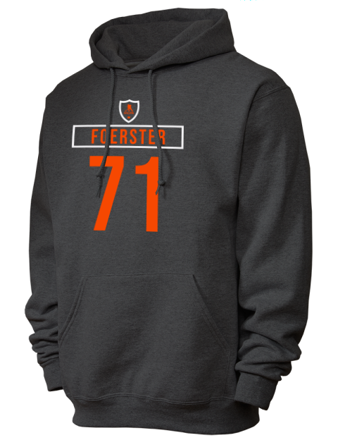 Away Jersey Tyson Foerster Unisex Hooded Sweatshirt | Swagsta