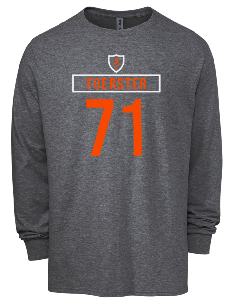 Away Jersey Tyson Foerster Men's Premium Blend Long Sleeve-T-Shirt | Swagsta