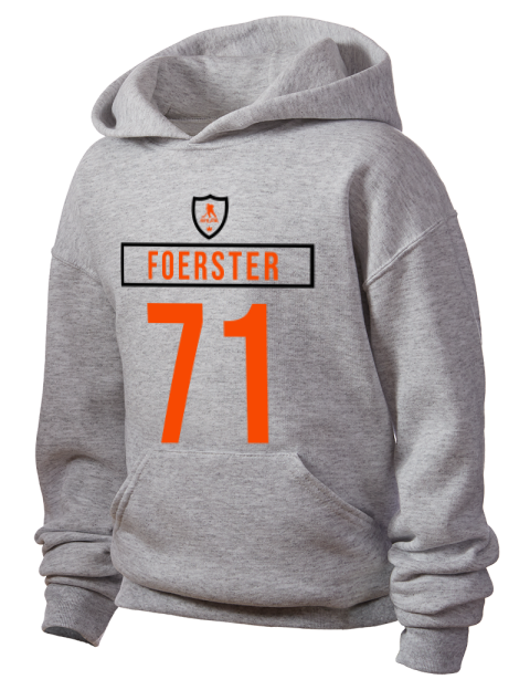 Home Jersey Tyson Foerster Youth Hooded Sweatshirt | Swagsta