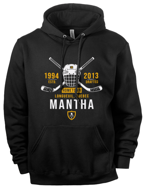 Heritage Anthony Mantha Eco Premium Unisex Hooded Sweatshirt | Swagsta