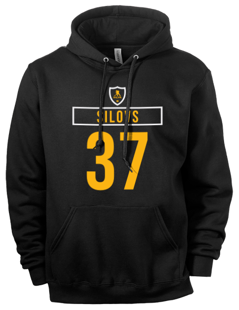 Away Jersey Arturs Silovs Eco Premium Unisex Hooded Sweatshirt | Swagsta