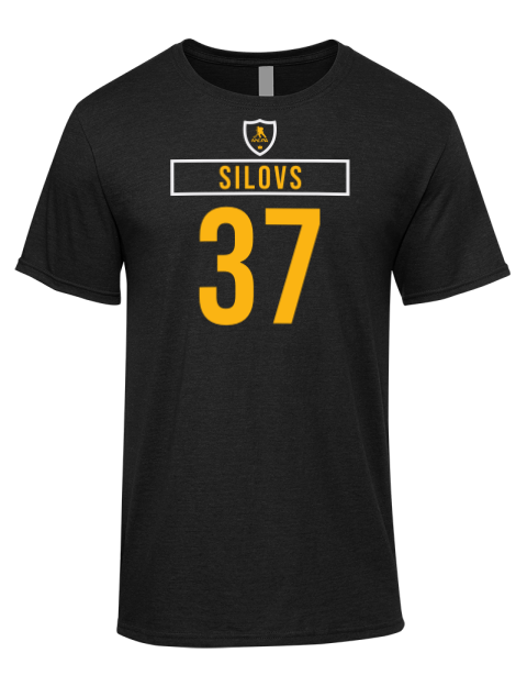 Away Jersey Arturs Silovs Premium Ring-Spun Cotton Unisex T-Shirt | Swagsta