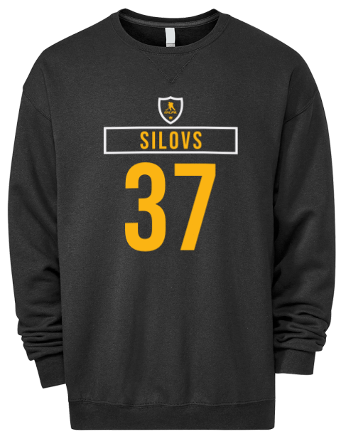 Away Jersey Arturs Silovs Premium Unisex Crewneck Sweatshirt | Swagsta