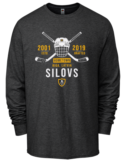 Heritage Arturs Silovs Men's Long-Sleeve T-Shirt | Swagsta