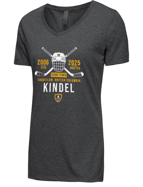 Heritage Ben Kindel Premium Ladies V-Neck T-Shirt | Swagsta