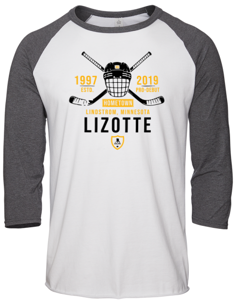 Classic Heritage Blake Lizotte Unisex Premium Three-Quarter Raglan T-Shirt | Swagsta