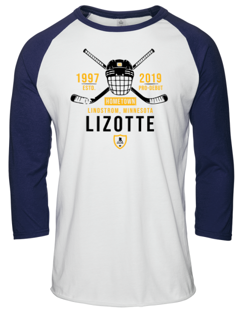 Classic Heritage Blake Lizotte Unisex Premium Three-Quarter Raglan T-Shirt | Swagsta