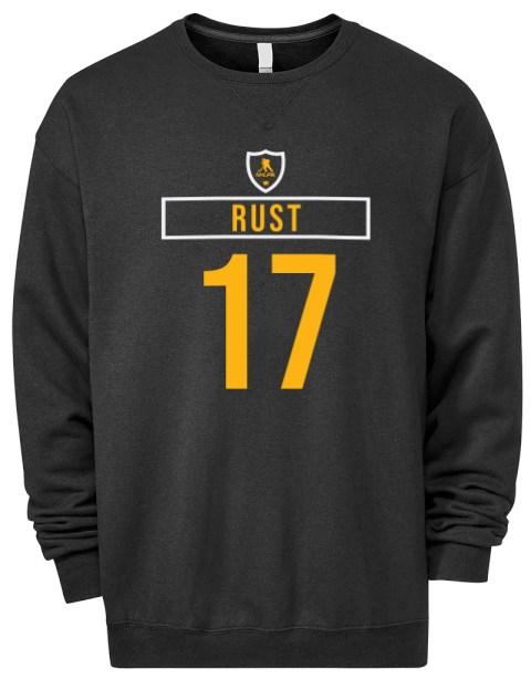 Away Jersey Bryan Rust Premium Unisex Crewneck Sweatshirt | Swagsta