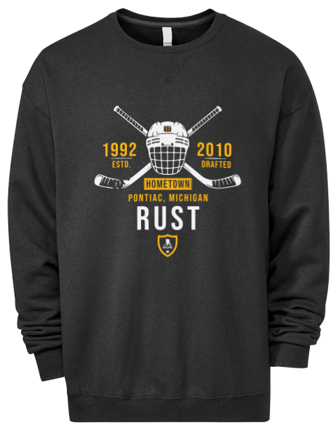 Heritage Bryan Rust Premium Unisex Crewneck Sweatshirt | Swagsta