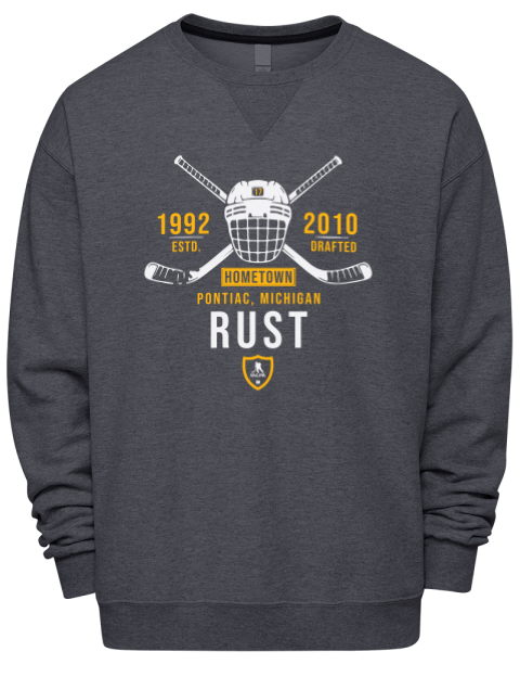 Heritage Bryan Rust Premium Unisex Crewneck Sweatshirt | Swagsta
