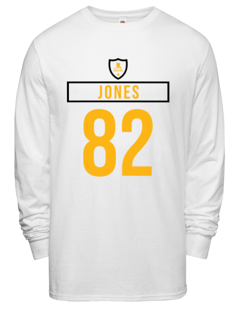 Home Jersey Caleb Jones Men's Long-Sleeve T-Shirt | Swagsta