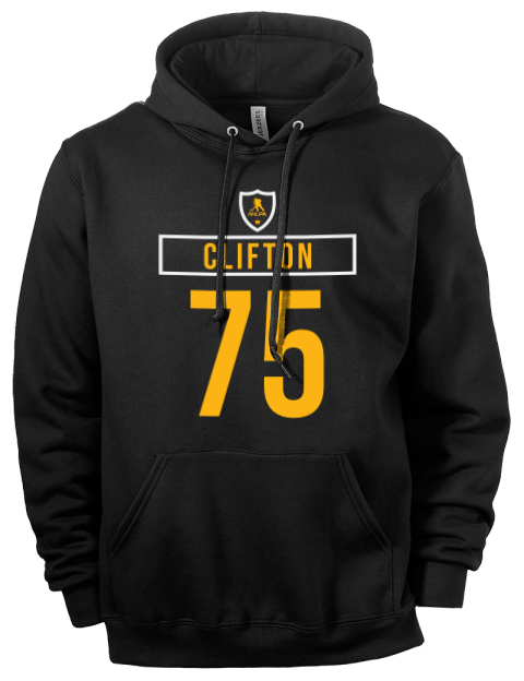 Away Jersey Connor Clifton Eco Premium Unisex Hooded Sweatshirt | Swagsta