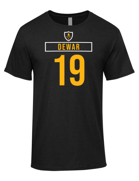 Away Jersey Connor Dewar Premium Ring-Spun Cotton Unisex T-Shirt | Swagsta