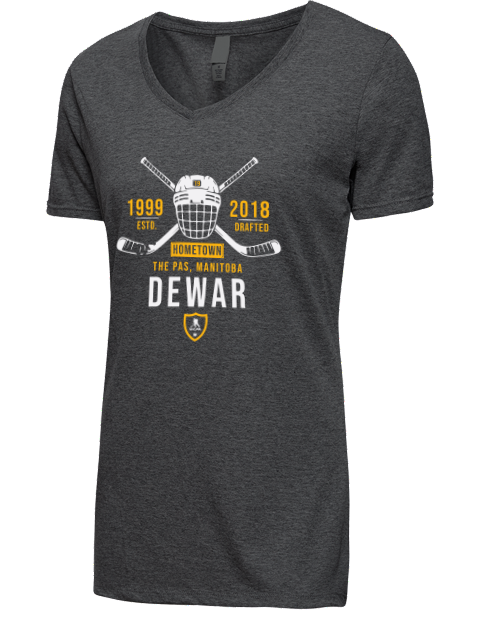 Heritage Connor Dewar Premium Ladies V-Neck T-Shirt | Swagsta