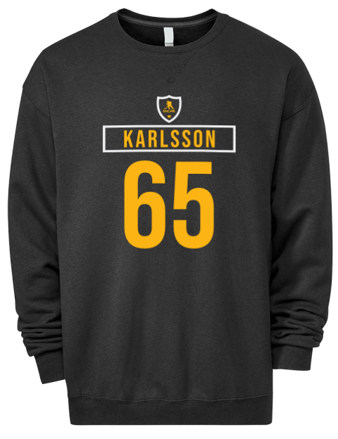 Away Jersey Erik Karlsson Premium Unisex Crewneck Sweatshirt | Swagsta