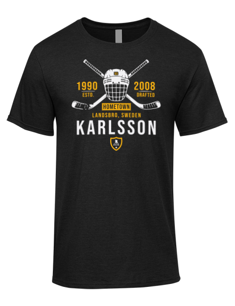 Heritage Erik Karlsson Premium Ring-Spun Cotton Unisex T-Shirt | Swagsta