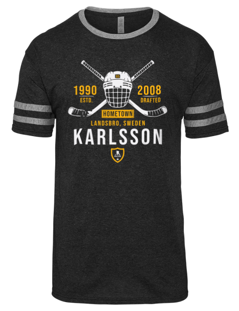 Heritage Erik Karlsson Men's Tri-Blend T-Shirt | Swagsta